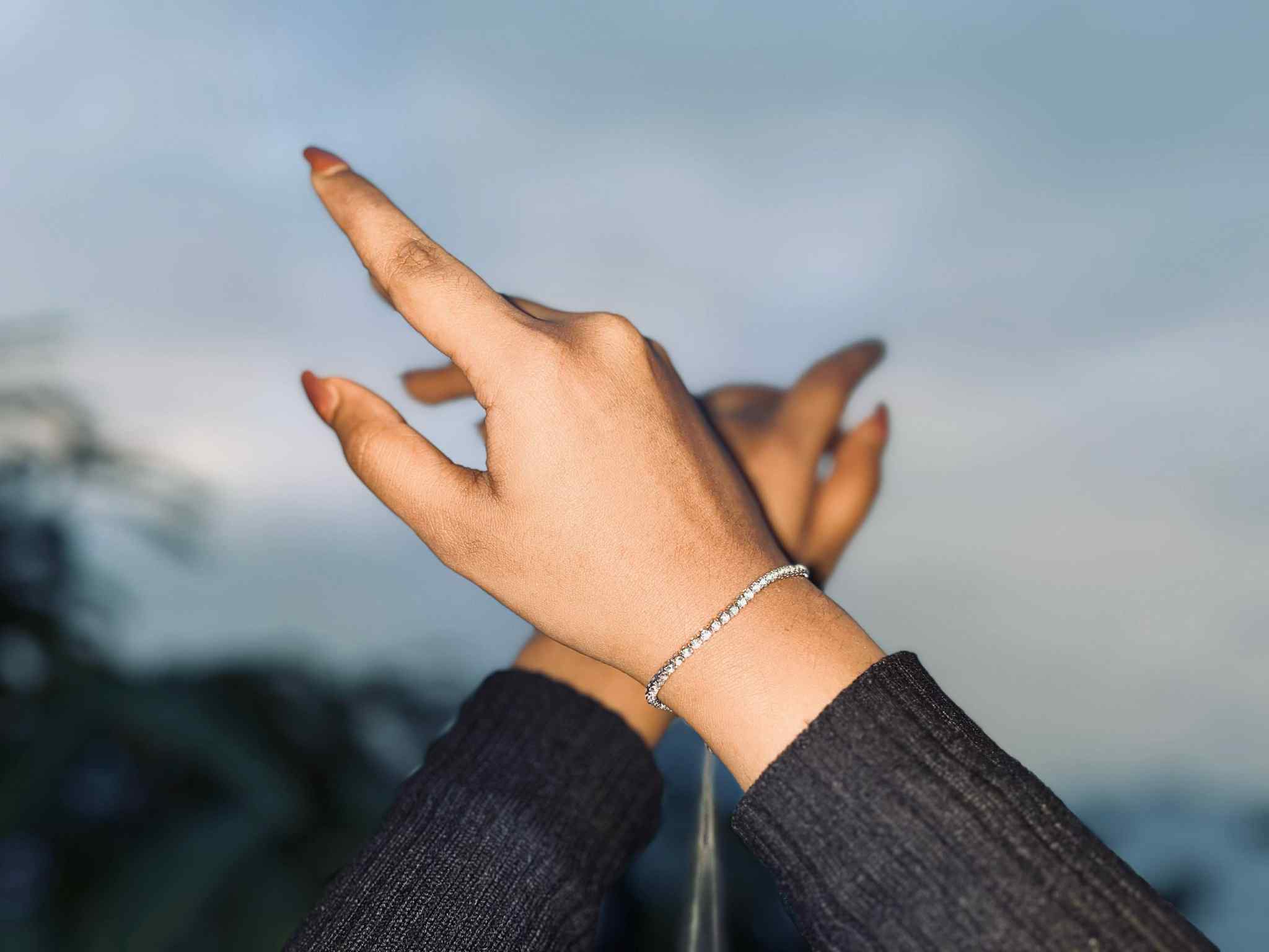 Tennis Bracelet Adjustable