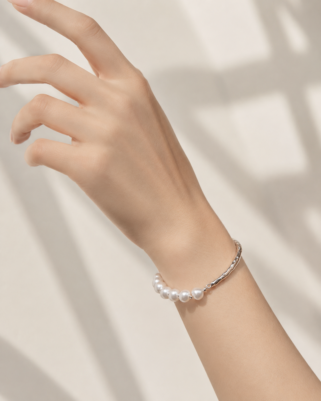 Half Pearl Bracelet
