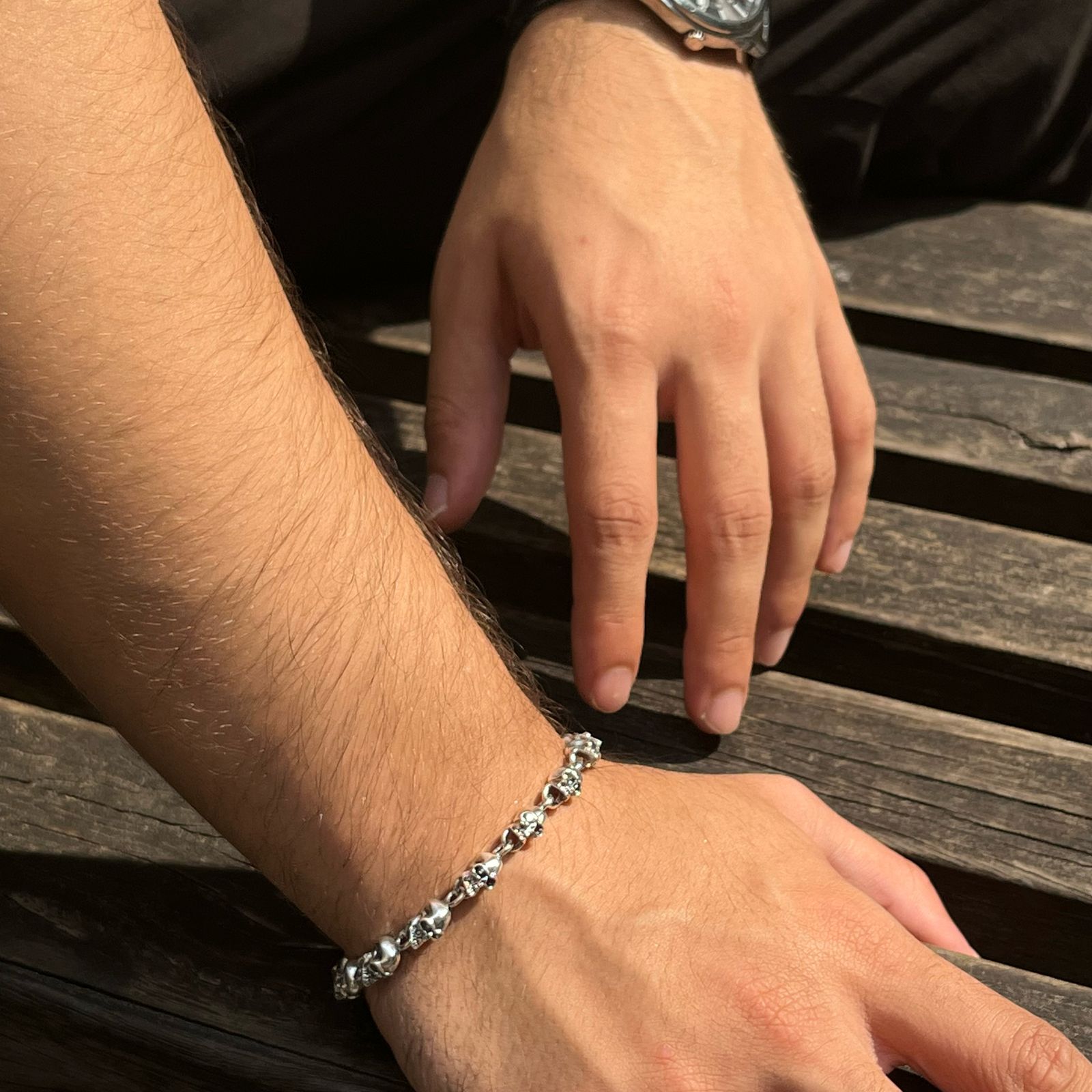 Skull Metal Bracelet