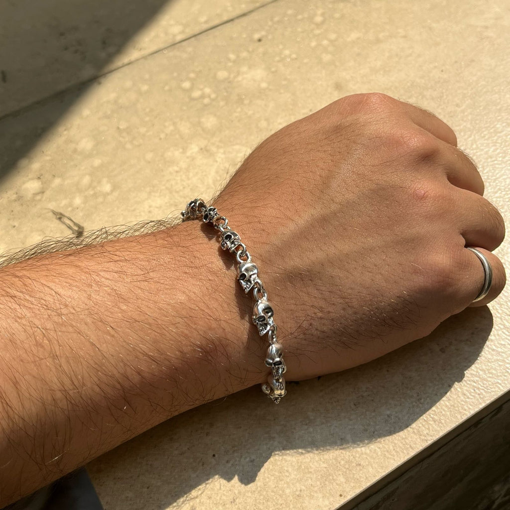 Skull Metal Bracelet