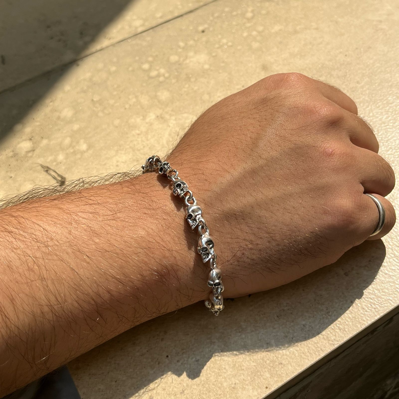 Skull Metal Bracelet