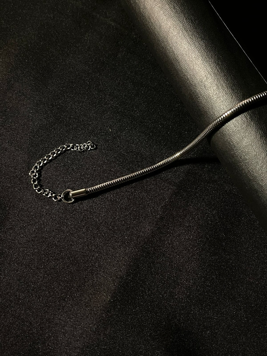 Silver Pipe Bracelet