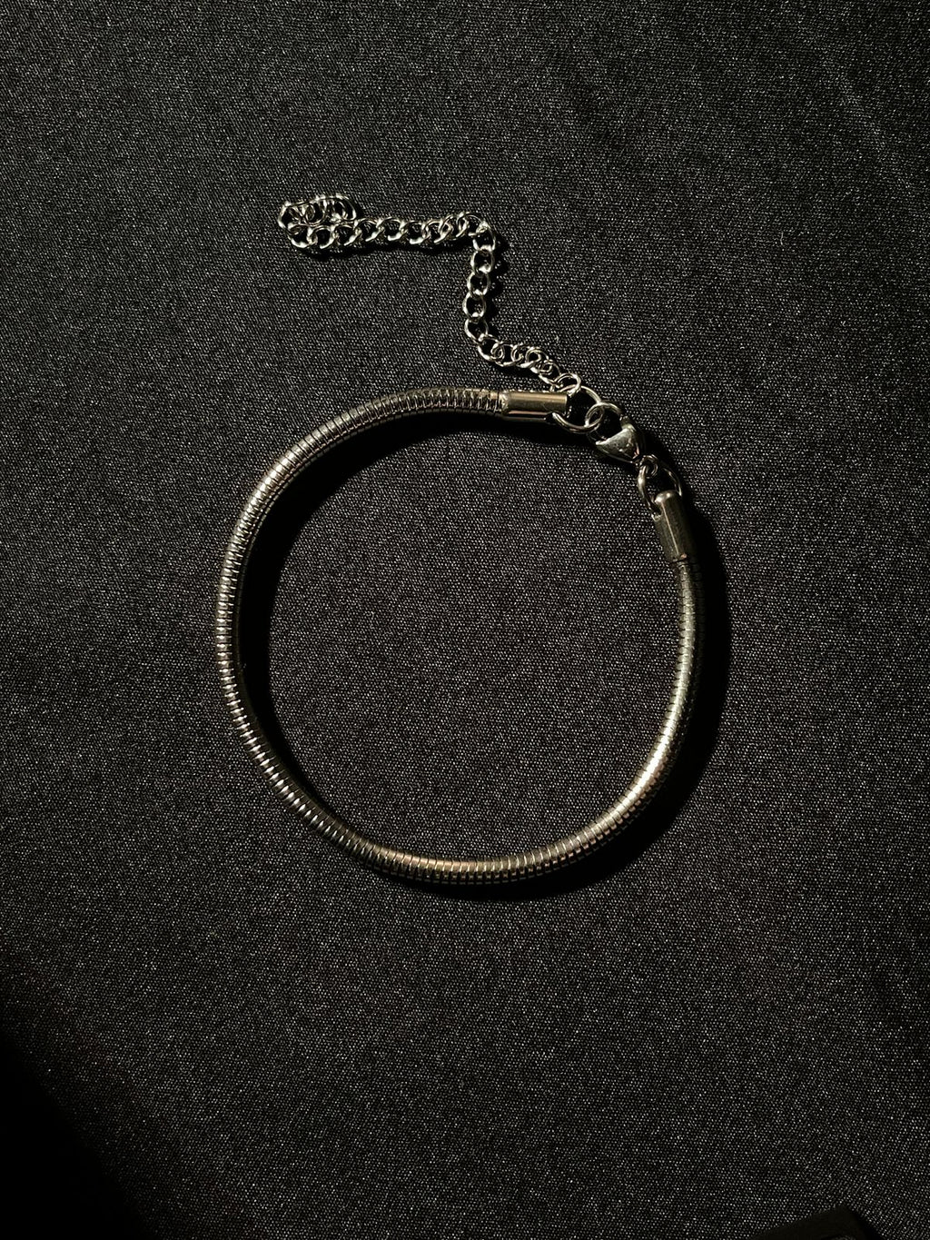 Silver Pipe Bracelet