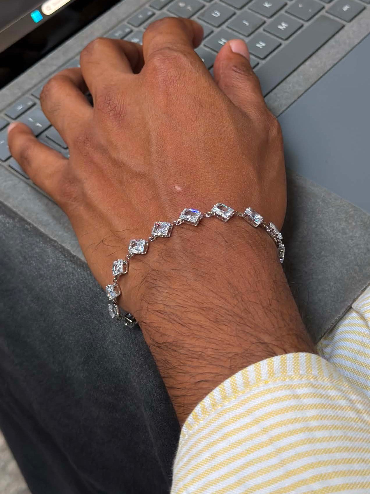 Vertex Iced Bracelet