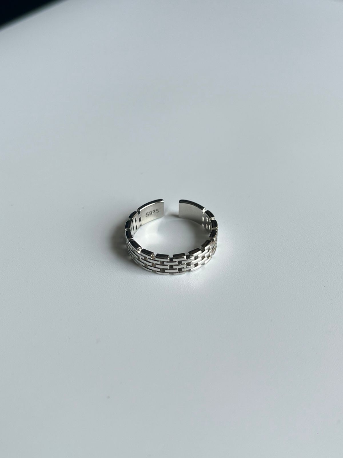 Dual Weave Adjustable Ring
