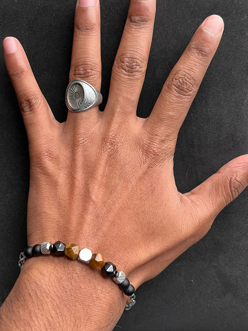 Unisex frosted stone Bracelet