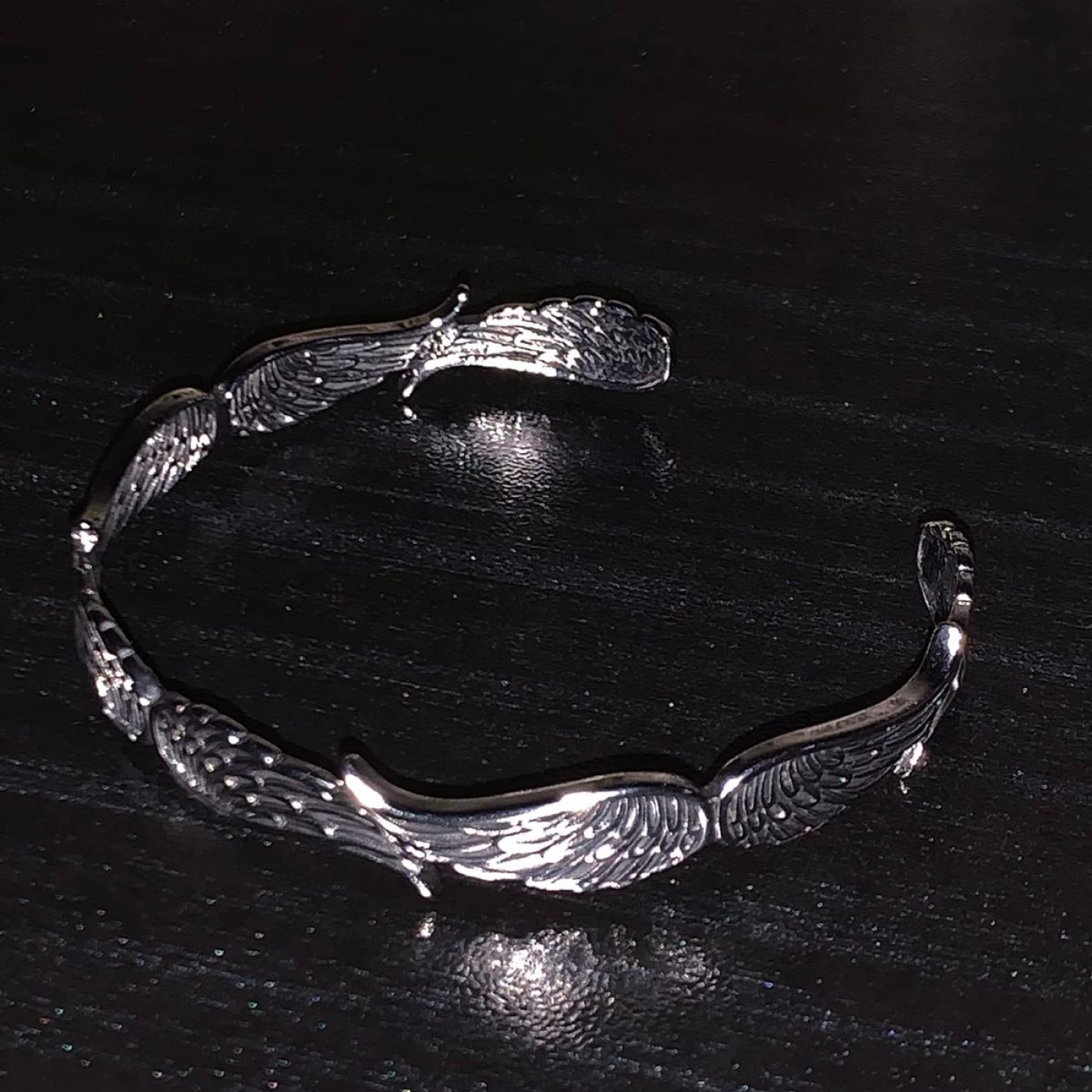 Unisex Feather Cuff Bracelet