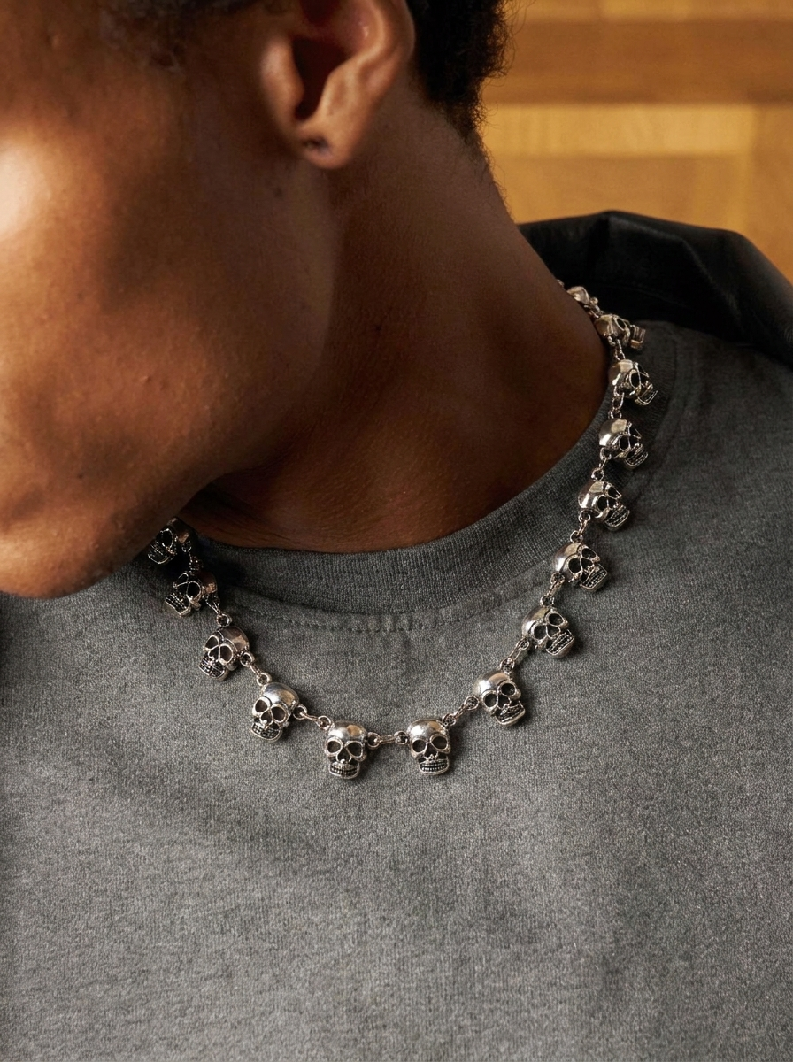 Skull Row Chain