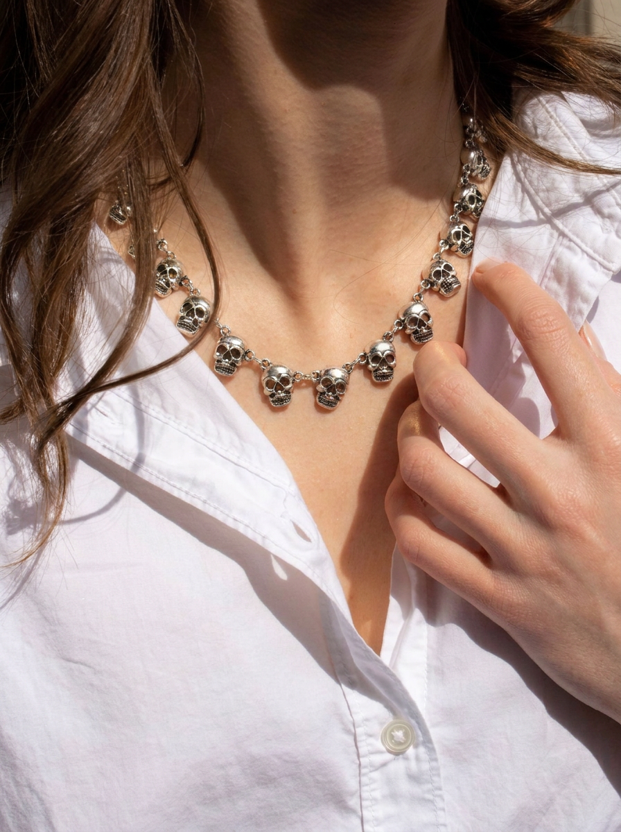 Skull Row Chain
